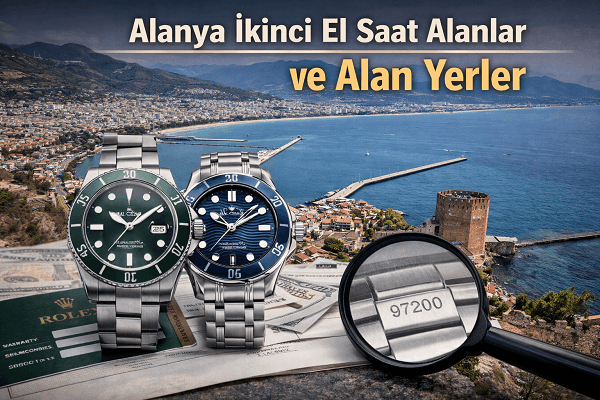 Alanya İkinci El Saat Alanlar | Alanya Saat Alan Yerler