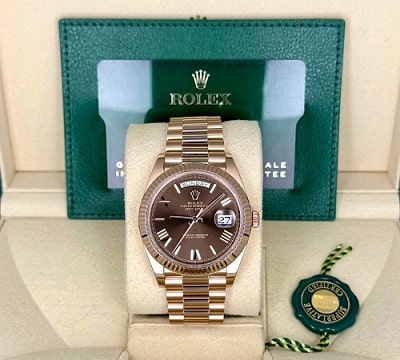 İkinci El Rolex Day-Date 40 228235 Rose Gold Saat